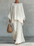 Womens Minimalist Relaxed-fit Top And Wide-leg Pants Set