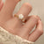 Floral Ring With A Niche High-end Design Minimalist Style For Women