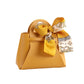 Modern Minimalist Leather Candy Box With Ribbon