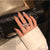 Floral Ring With A Niche High-end Design Minimalist Style For Women