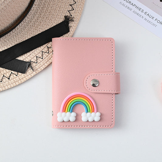 Personalized Snap-Button Love Card Bag
