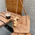 Figurine rabbit corduroy bag