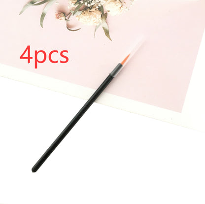 Disposable Eyeliner With A Fiber Tip And Brush Applicator