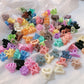 Women's Hair Clip With Frosted Back Of The Head Spoon
