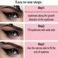 Four-head Eyebrow Pencil Long-lasting Smudge-free