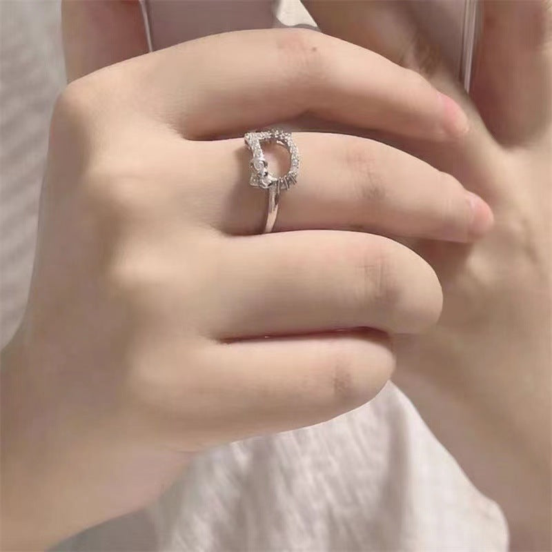 Fashion Cartoon Soft Girl Ring
