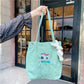 Figurine rabbit corduroy bag