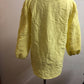 Lace Stitching U-neck 3 4 Sleeve T-shirt