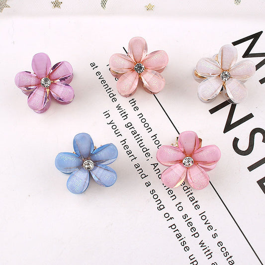 Mini Flowers Small Hair Accessory Hair Accessories Trumpet Simplicity