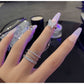 Floral Ring With A Niche High-end Design Minimalist Style For Women