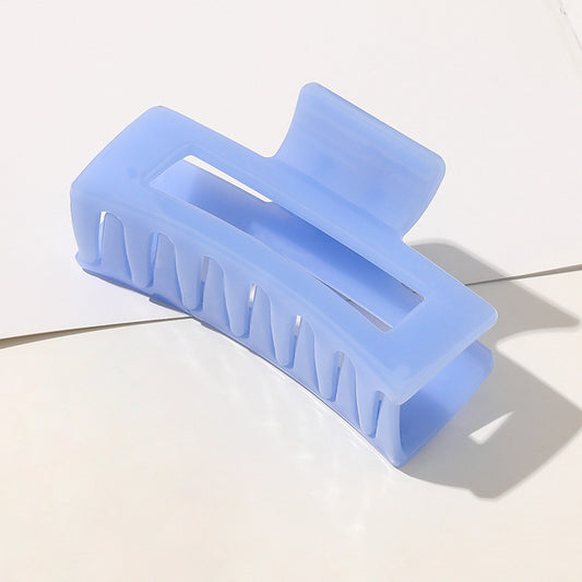 Japan And South Korea Simple Large Square Hollow Grab Clip