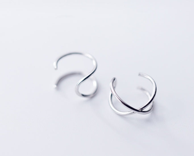 S925 silver ear clip