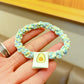 Candy Color Twist Weave Head Rope Fruit Cloth Label