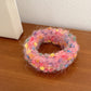 Cute Plush Large Intestine Hair Ring