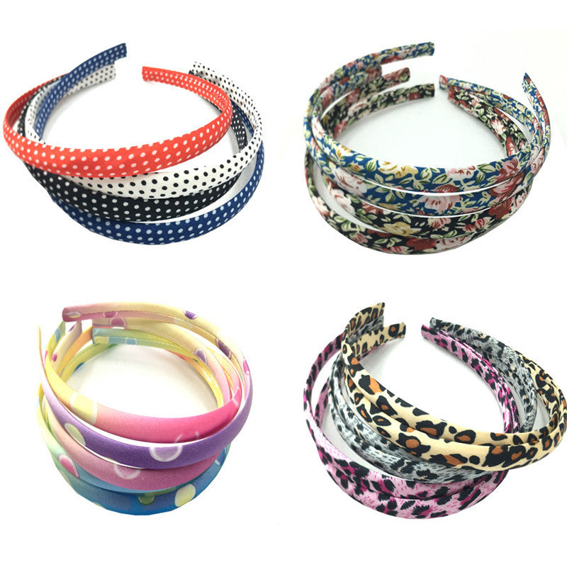 Printing Cloth Wrapper Headband DIY Seamless Headband