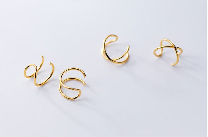 S925 silver ear clip