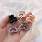 Women's Hair Clip With Frosted Back Of The Head Spoon