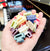 Japan And South Korea Simple Large Square Hollow Grab Clip
