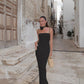 Sling Lace See-through Slim-fit Sheath Dress