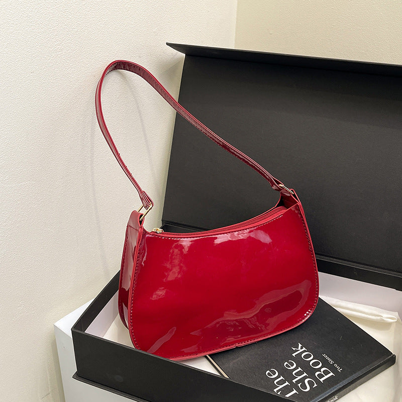 Womens Retro Simple Versatile Tote Bag