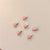 Soft Girl Cute Series Peach Hair Clip Hairpin