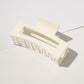 Japan And South Korea Simple Large Square Hollow Grab Clip