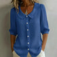 Collared Short-sleeve Blouse Fashion Casual Versatile Loose Shirt Women's Clothing