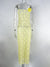 Sling Lace See-through Slim-fit Sheath Dress