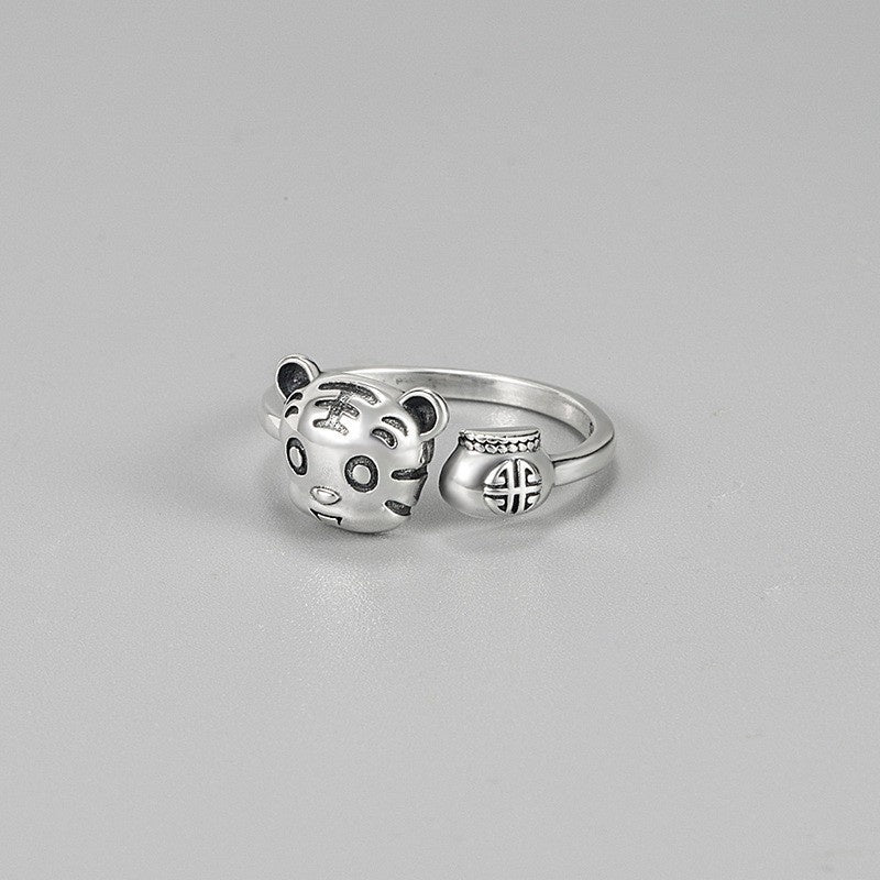 Floral Ring With A Niche High-end Design Minimalist Style For Women