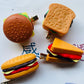 Korean Summer Emulational Fruit Orange Food Barrettes