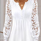 Women's Fashionable Elegant Lace Long Sleeve Dress
