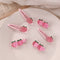 Peach Transparent Pink Sweet Girls' Hairpin