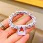 Candy Color Twist Weave Head Rope Fruit Cloth Label