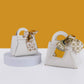 Modern Minimalist Leather Candy Box With Ribbon