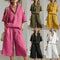 Womens Short-Sleeve Shirt And Shorts Loose Pants Two-Piece Set