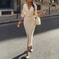 Fashionable Minimalist And Slim Fit Womens Dress