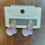 French Geometric Cloud Stud Earrings For Women