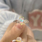 Floral Ring With A Niche High-end Design Minimalist Style For Women