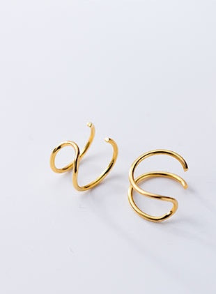 S925 silver ear clip